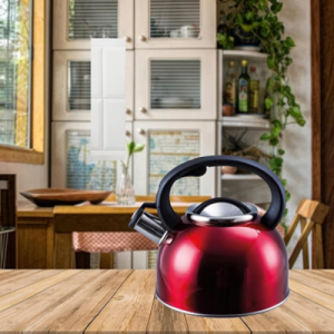 Liberty Leisure Red 2.5 Litre Whistling Kettle